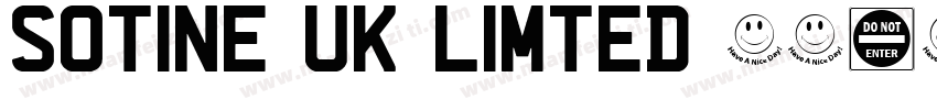 SOTINE UK LIMTED 索汀字体转换